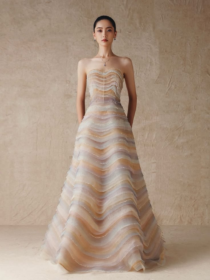 Camille Strapless Gown