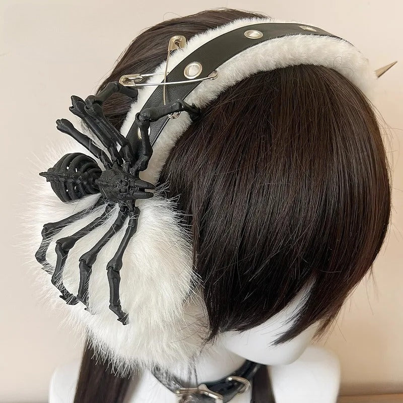 Harajuku Cross Chain punk Earmuff
