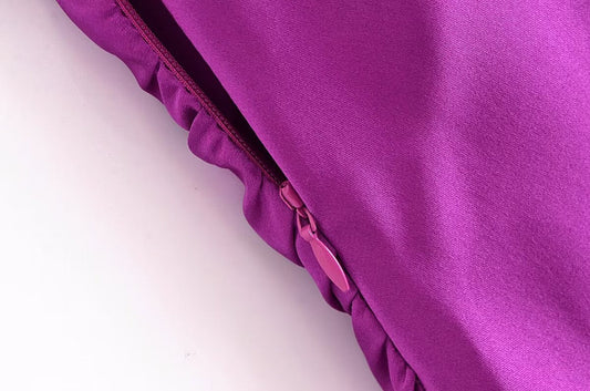 Summer Women Clothing Sling Pleated Design Inner Underwear Backless Dress