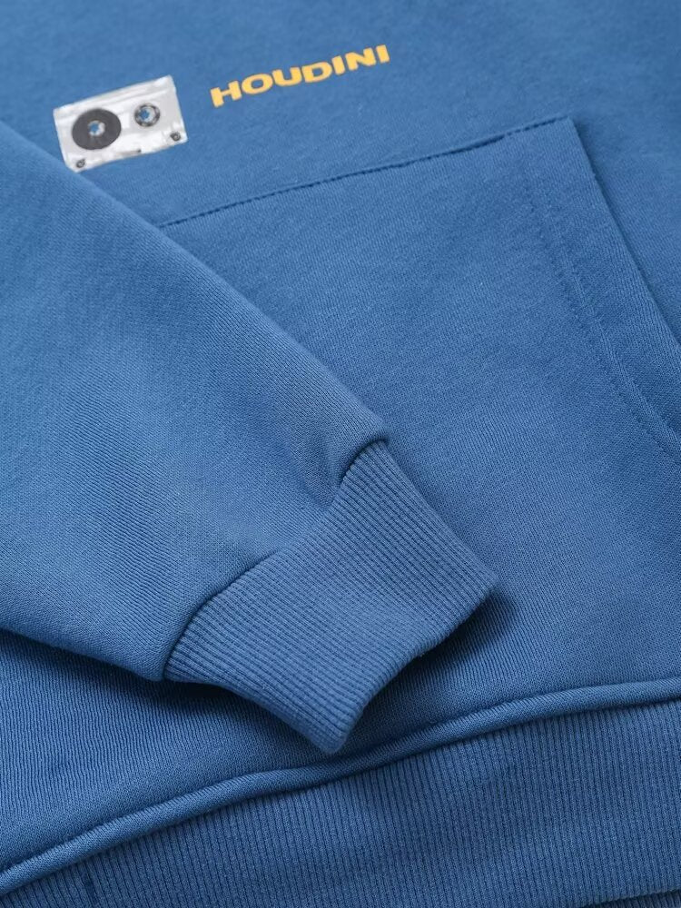 French Casual Loose Idle Sense Letter Graphic Printed Hooded Long Sleeve Sweatshirt