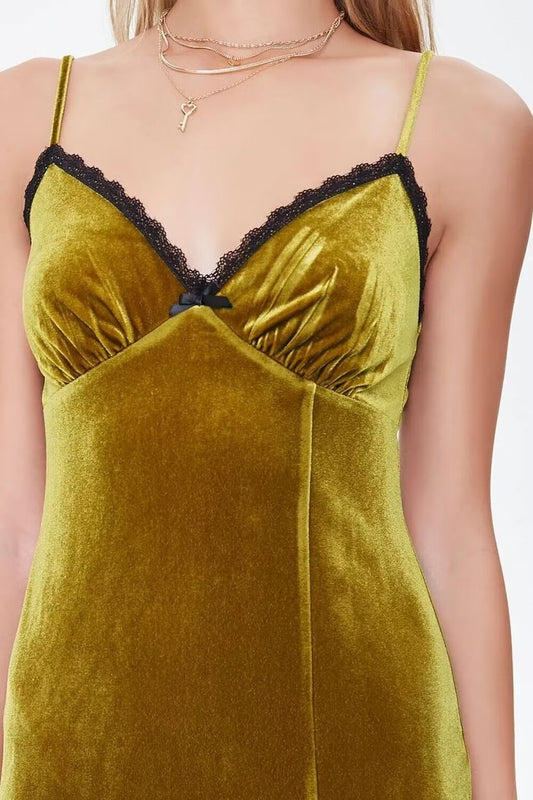 Spring Summer Women Clothing Fashionable Elegant Sexy Slim Fit Slimming Velvet Spaghetti Straps Dress