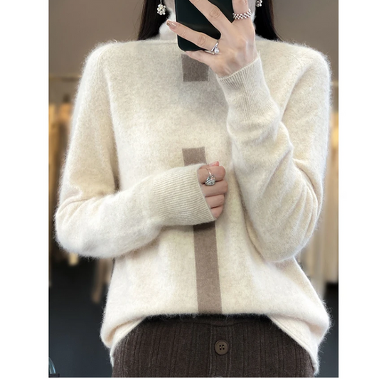 Jersey de punto suave para mujer | Ideal para otoño/invierno