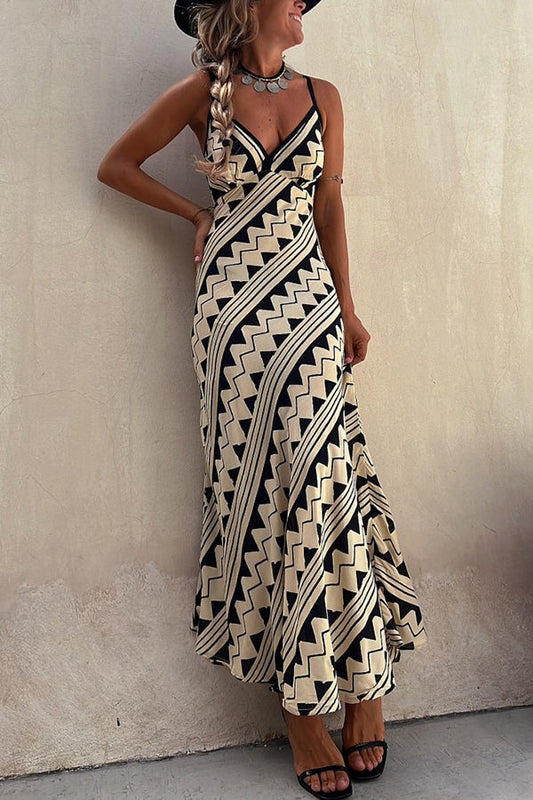Loose Fit Floral Boho Dress