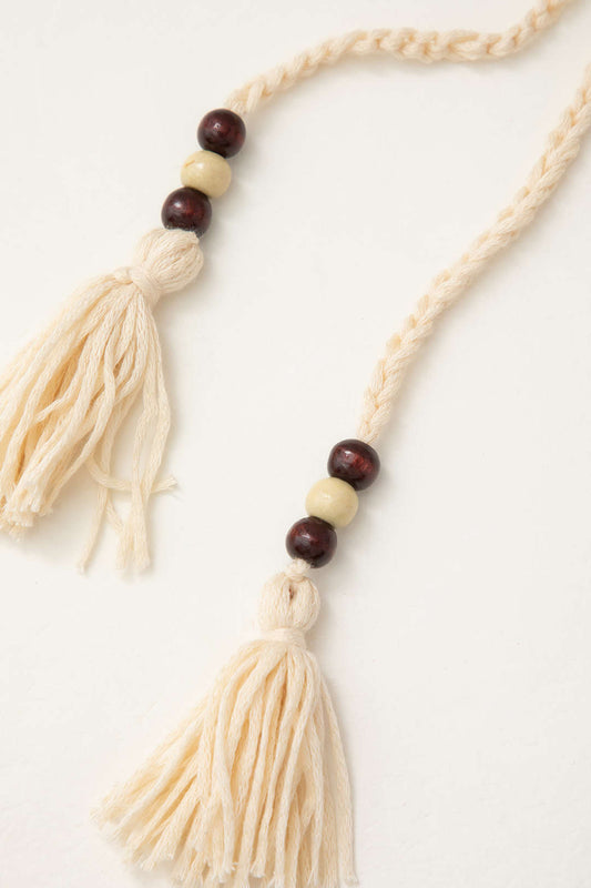 Rainbow Vintage Crochet Tie Front Tube Top & Shorts Set