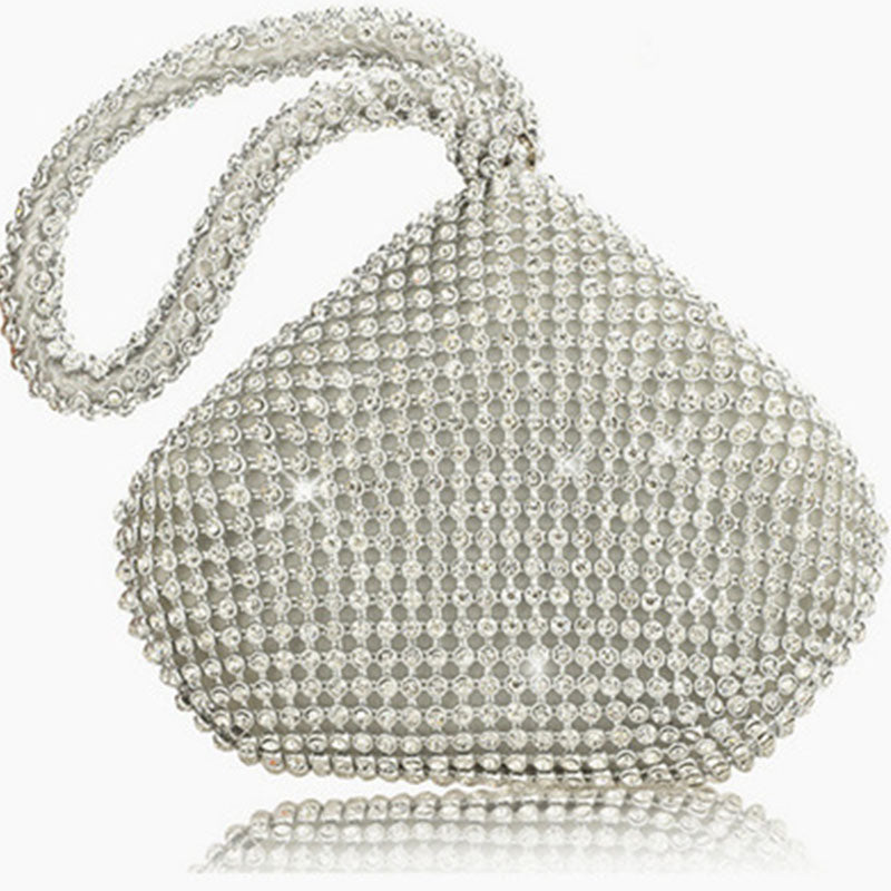 Bolsos de moda con parches de diamantes de imitación