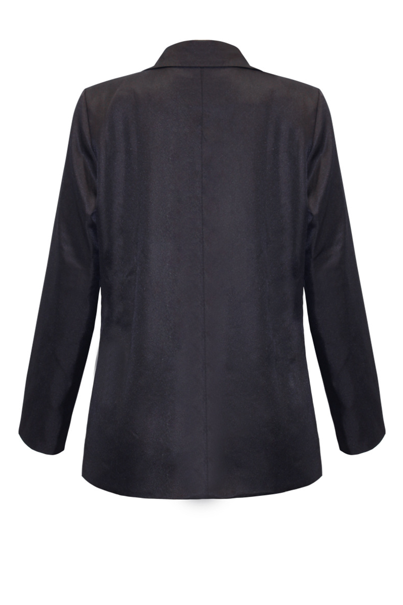 Casual Leopard Patchwork Turndown Collar Outerwear(6 Colors)