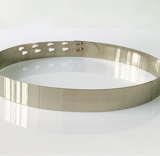 Cinturones sexis de patchwork lisos de calle