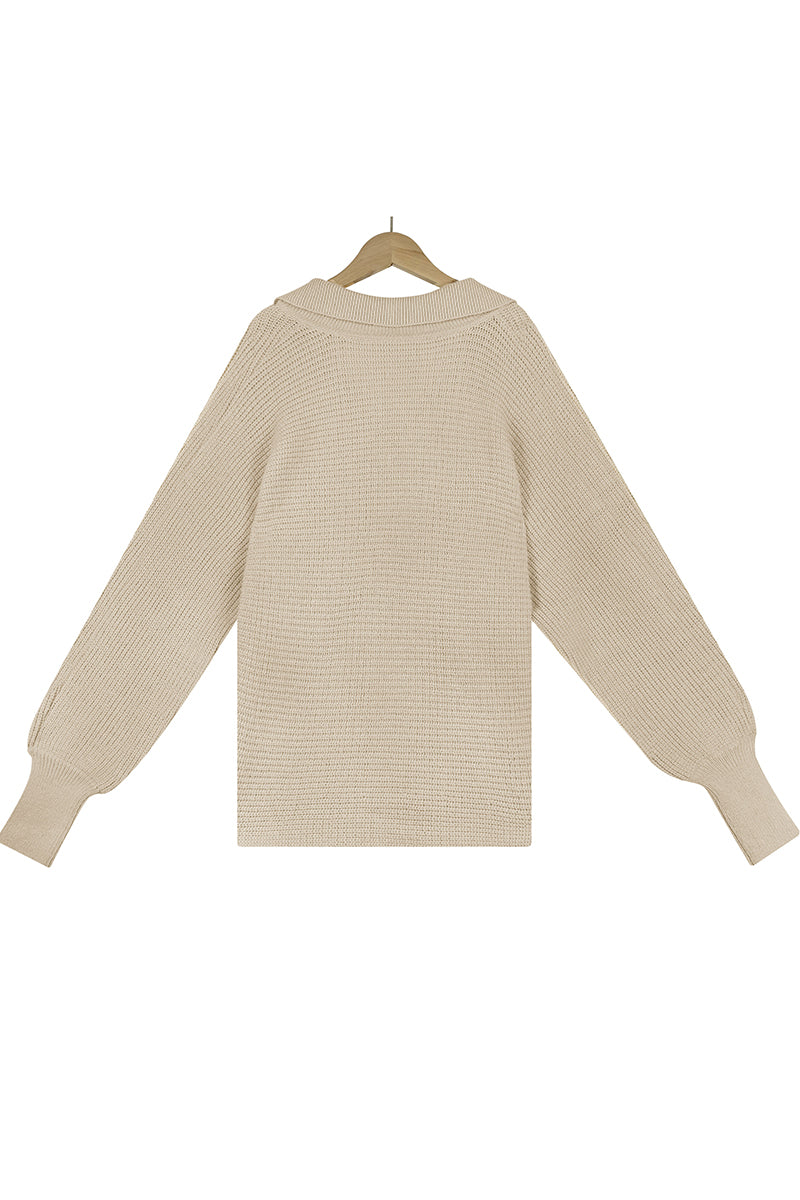Suéteres elegantes de cuello vuelto en color liso (7 colores)