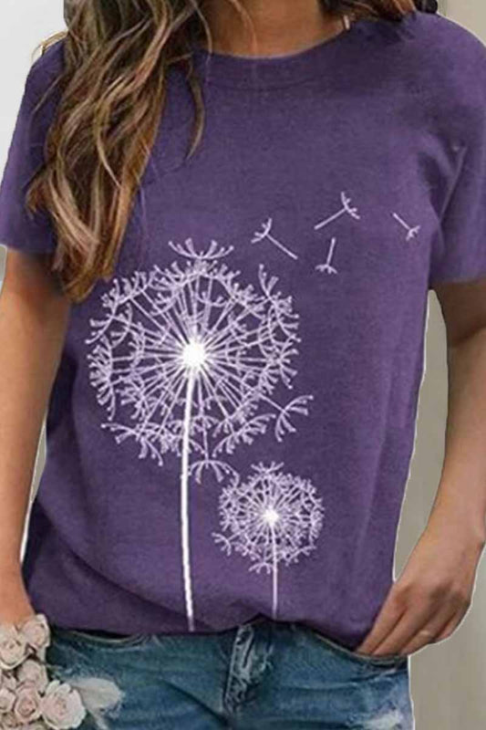 Camisetas de cuello redondo con estampado urbano (8 colores)