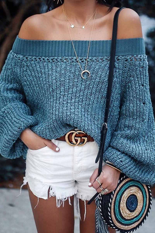 Tops de patchwork lisos con hombros descubiertos