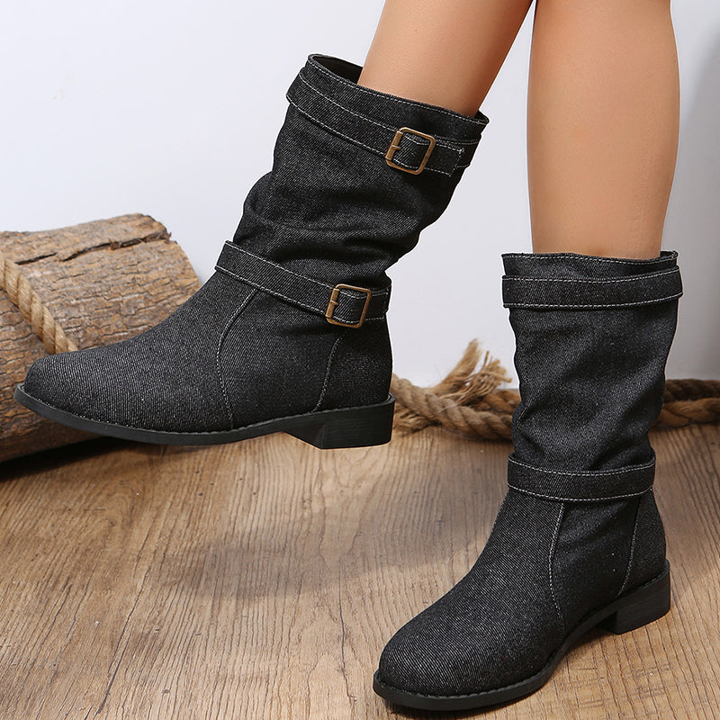 Casual Patchwork Round Comfortable Out Door Shoes