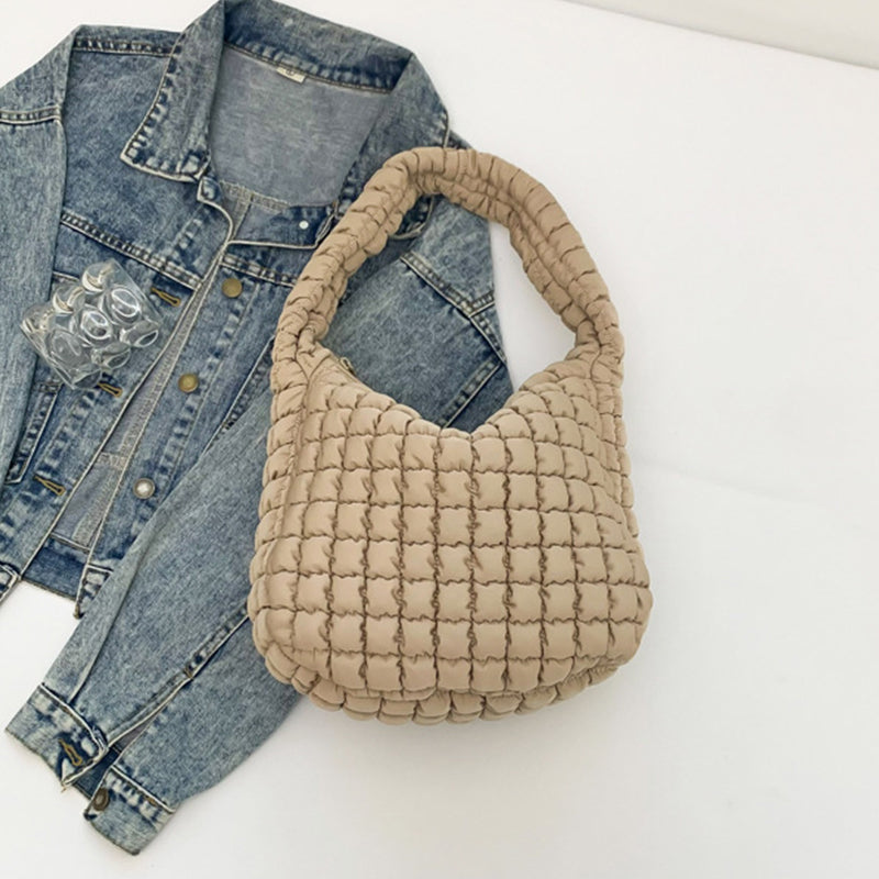 Casual Daily Solid Color Zipper Bags(6 Colors)