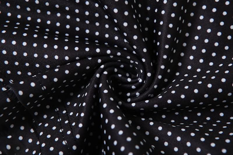 Self tie polka dot hollow out v neck cut out top | Festival Outfits Women