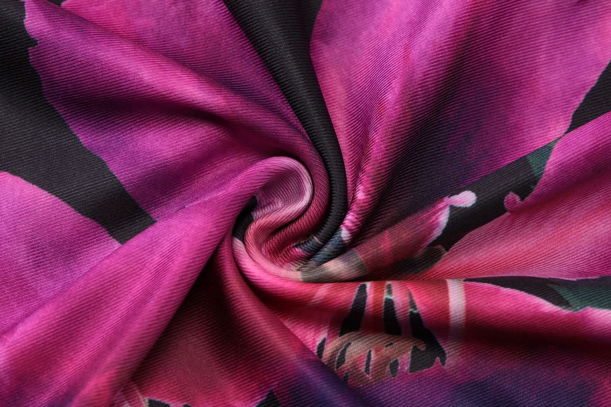 Halter self tie u neck flower print maxi skirt set | Festival Outfits Women