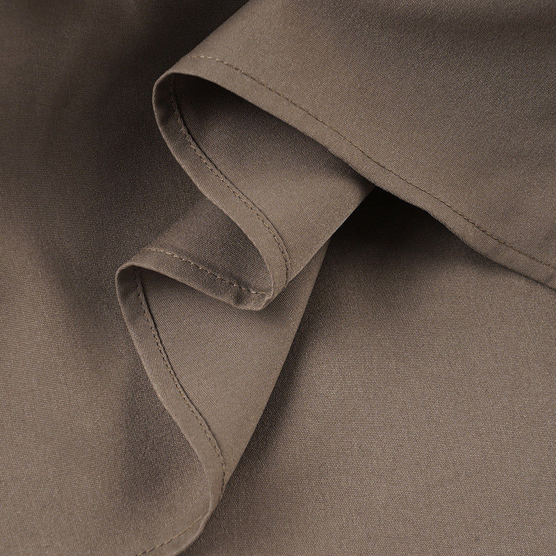 Ruched raw hem A line mini skirt | Festival Outfits Women