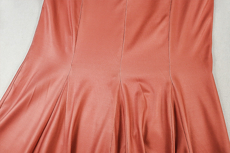 V neck sleeveless contrast mini dress | Festival Outfits Women