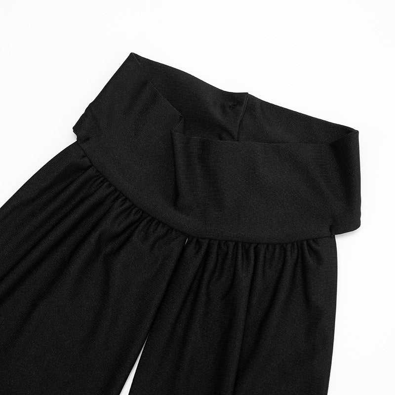 Halter hollow out ruched backless jumpsuit | Festival Outfits Women
