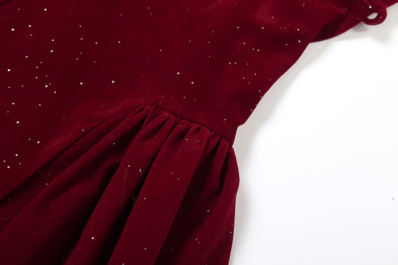Halter deep v neck backless glitter mini dress | Festival Outfits Women