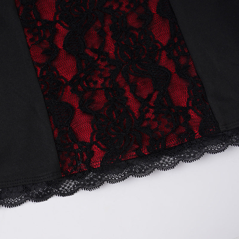 Square neck long sleeve flower applique lace top | Festival Outfits Women