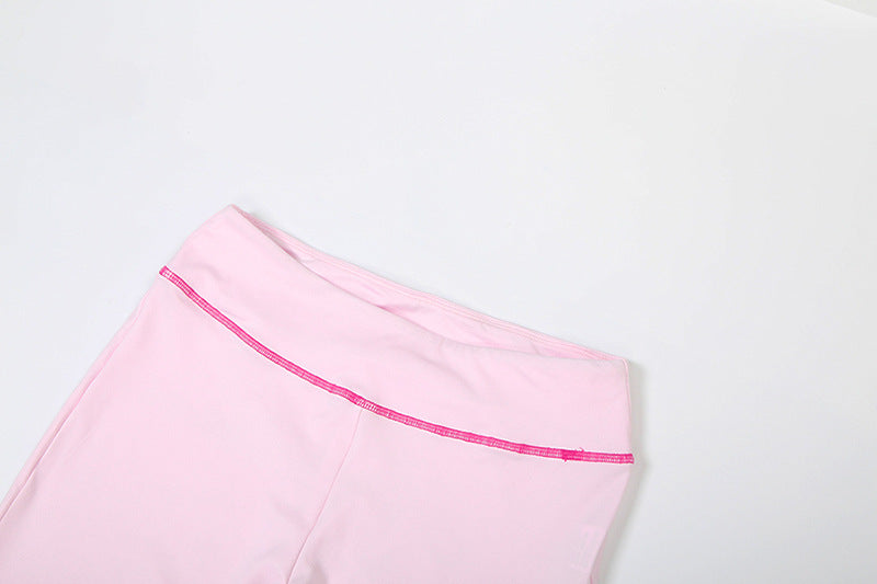 Hoodie long sleeve letter print pant set | Festival Outfits Women