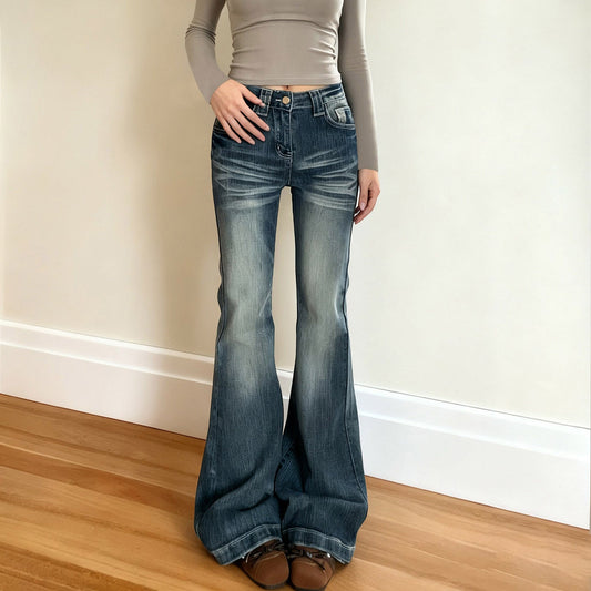 Pocket wide leg medium rise jeans | Festival Outfits Women
