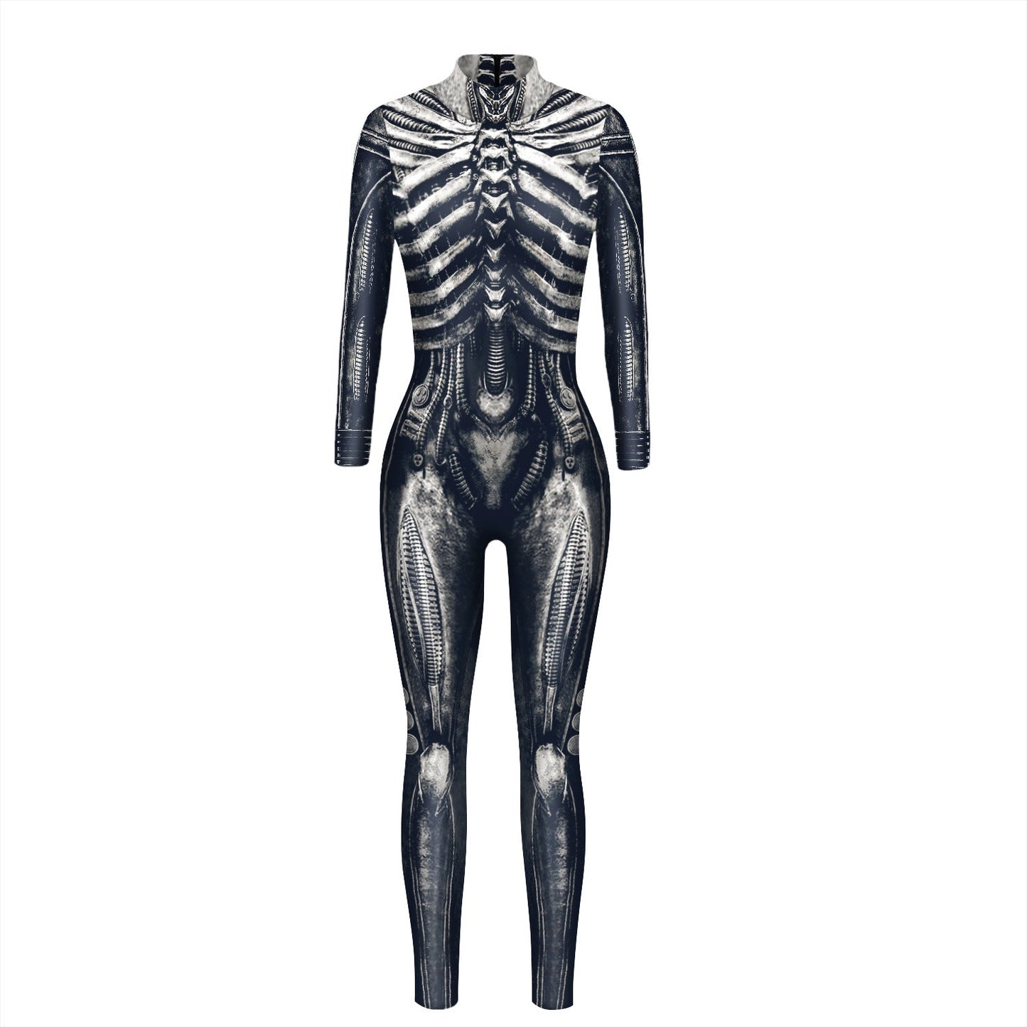 Women Digital Women Printed Wear Character Cosplay Clothes Long Sleeve Cosplay Halloween Jumpsuit