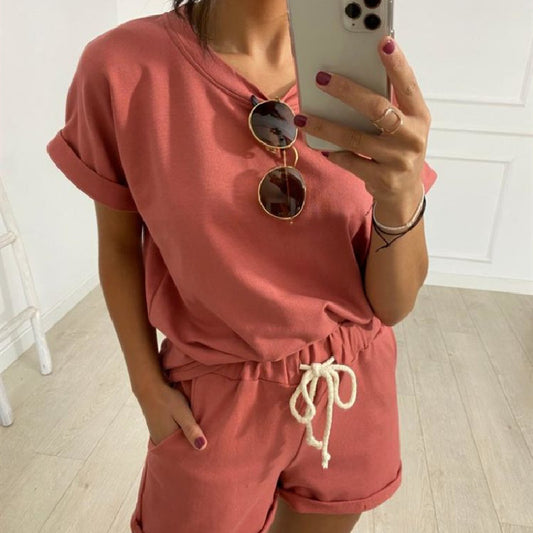 Conjunto de pijama informal y cómodo para mujer tallas S-XL