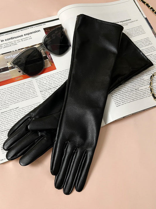 Dark Punk Mid-length Cyberpunk Gloves