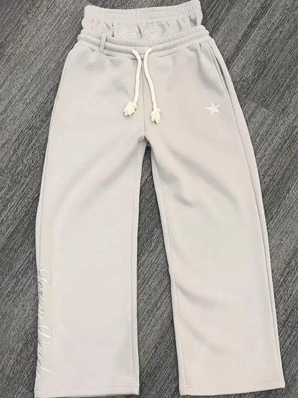 Street Embroidered Sweatpants
