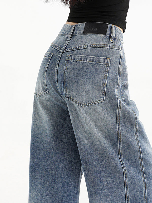 Retro Spicy Girl Style Boyfriend Jeans