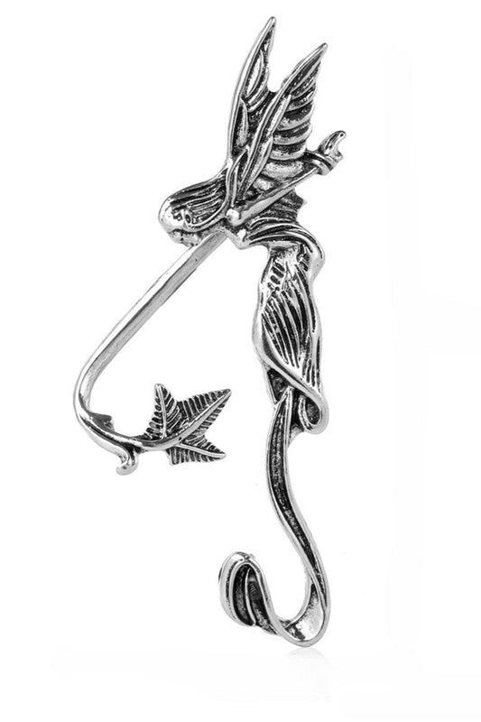 Gothic Dark Demon Metal Earrings