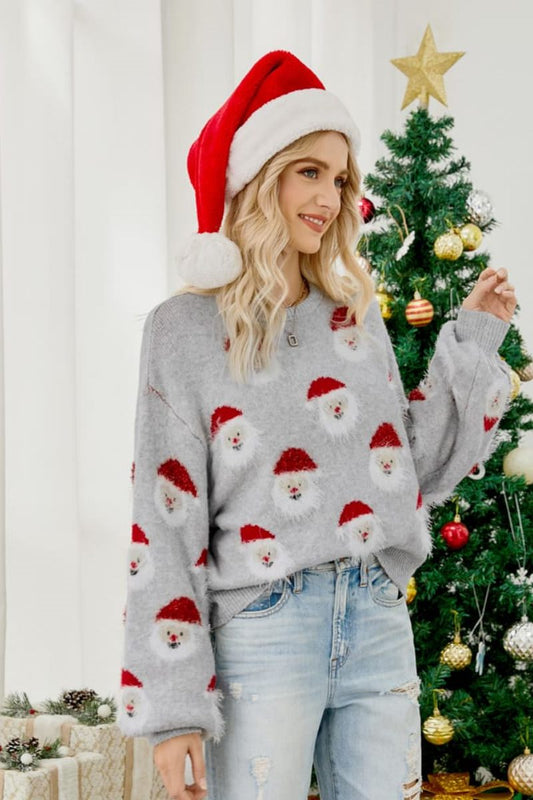 Suéter de punto de Papá Noel