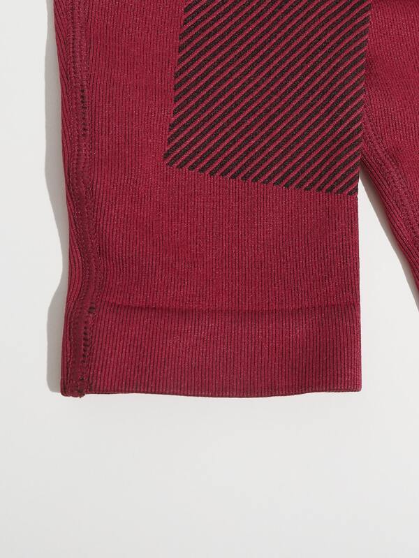 3 Pack Stripe Print Sports Set for Women