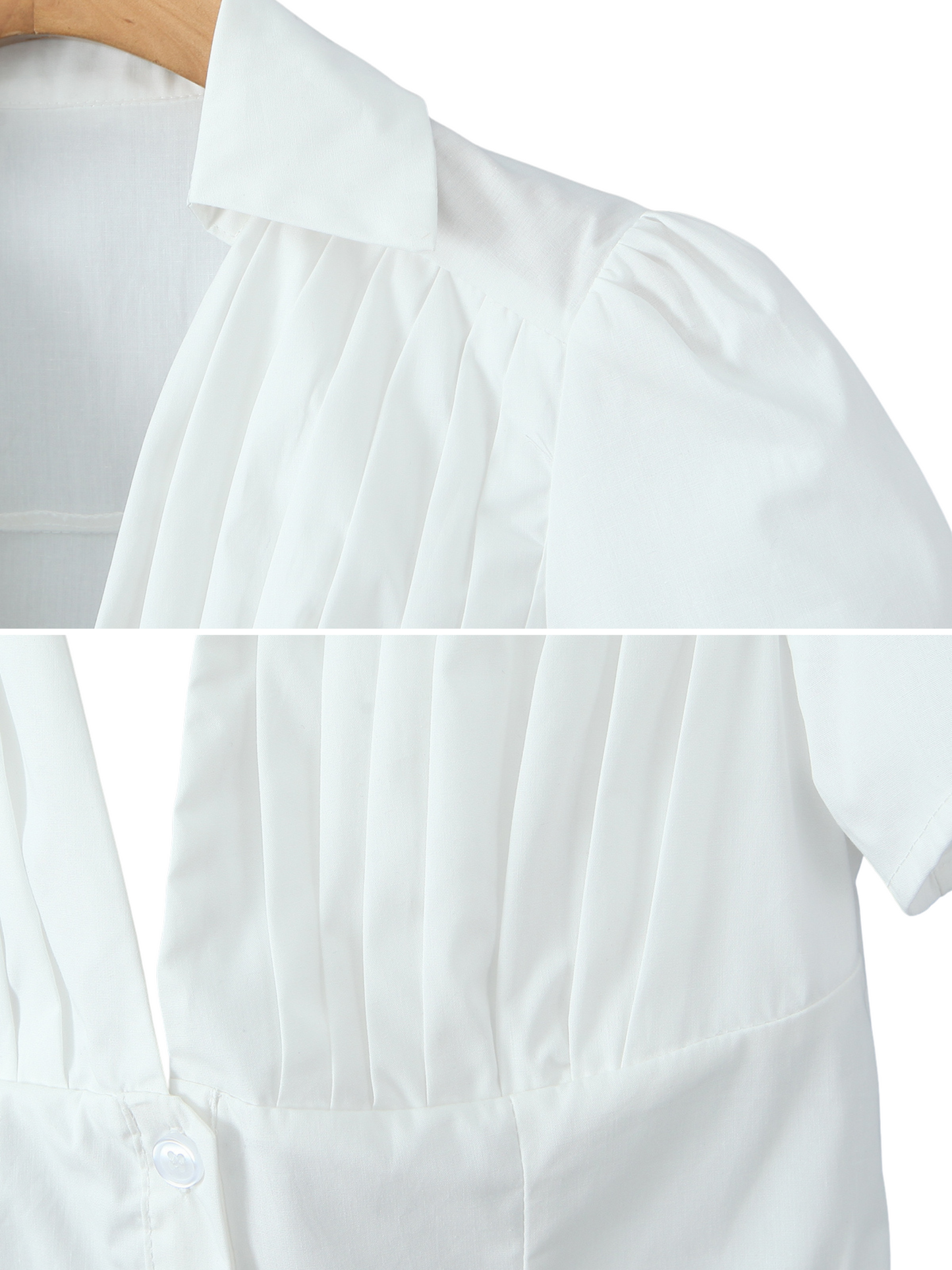 Rachell Shirt Blouse & Skirt Set