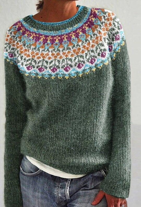 Rachel - Suéter Texturizado - Elegante - Tela - Ideal para Otoño