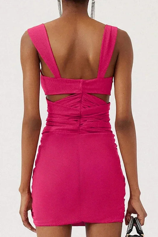 3D Floral Cutout Strappy Swimsuit Set