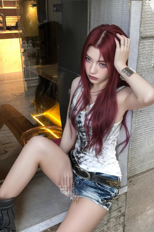 Retro Slim Sexy Niche Summer Tank Tops