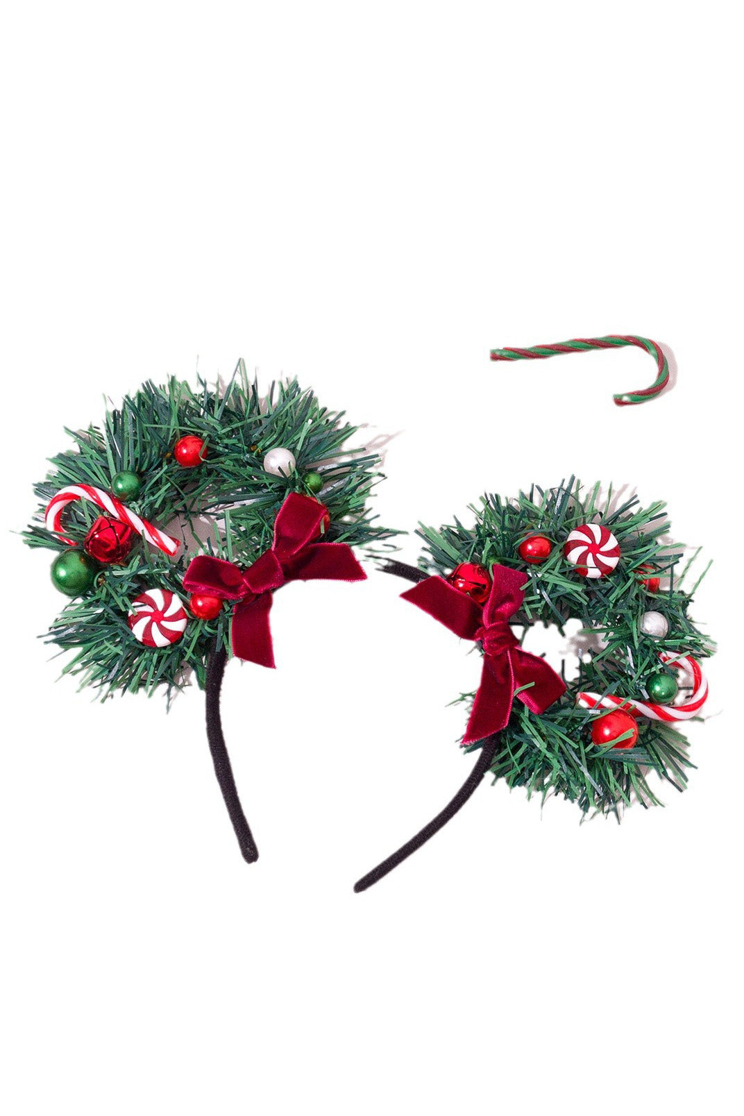 Diadema de dulces navideños