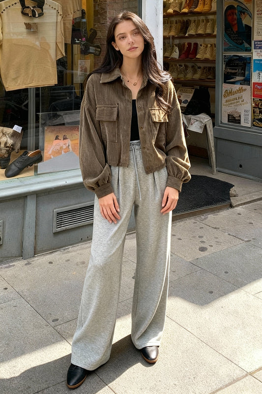 Fashion Casual Comfy Corduroy Jacket