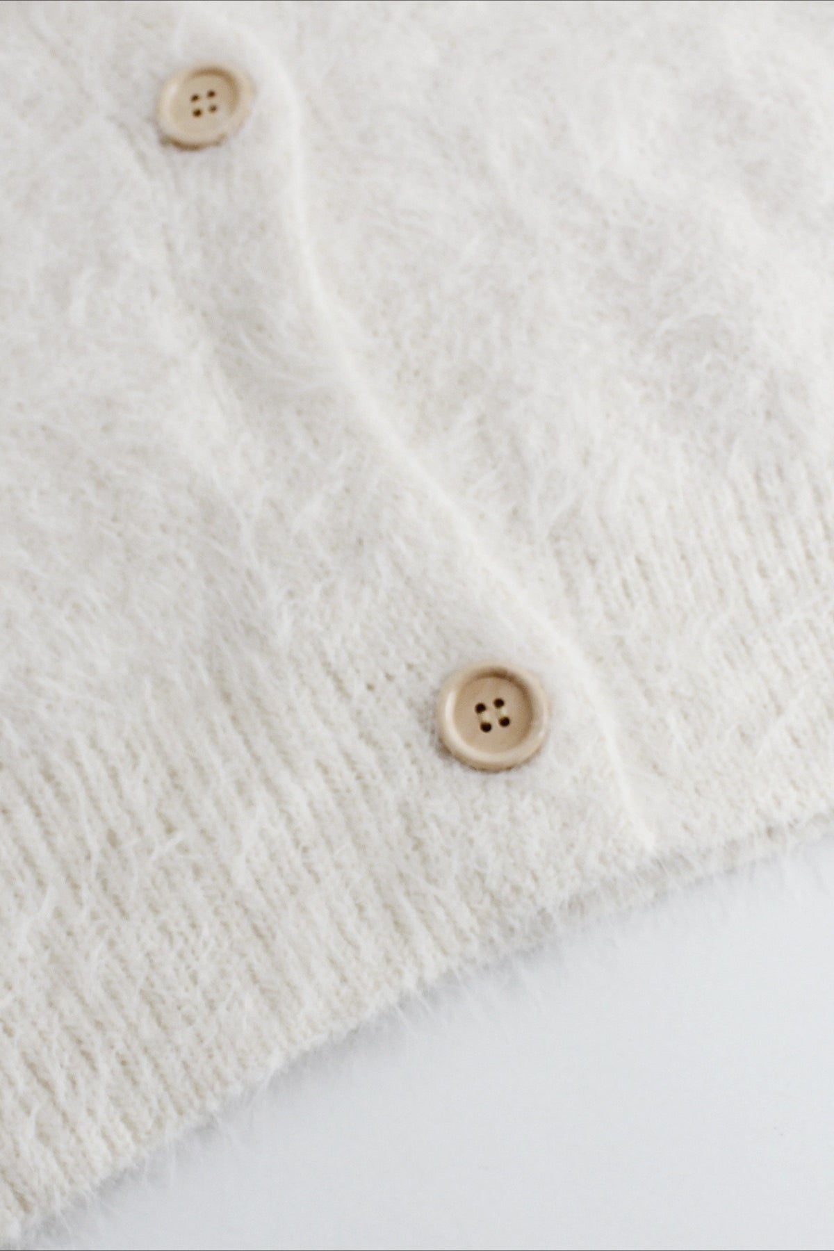 V Neck Button Long Sleeve Cardigan