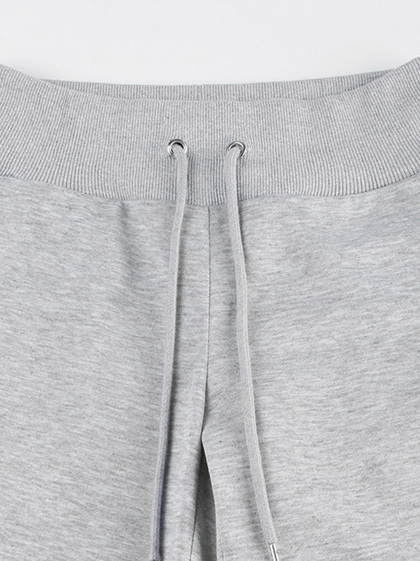 Solid Color Flare Leg Pants