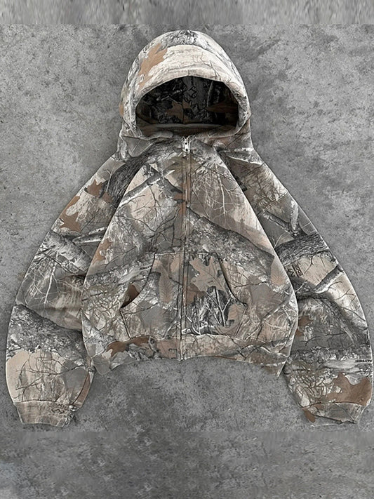 Street Print Oversized Hoodie