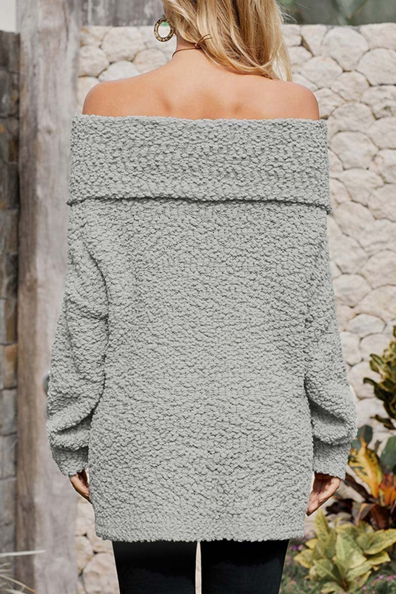 Off Shoulder Sexy Sweaters