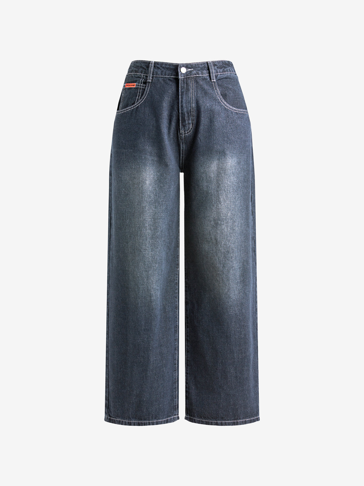 American Retro Distressed Washed Boyfriend Jeans