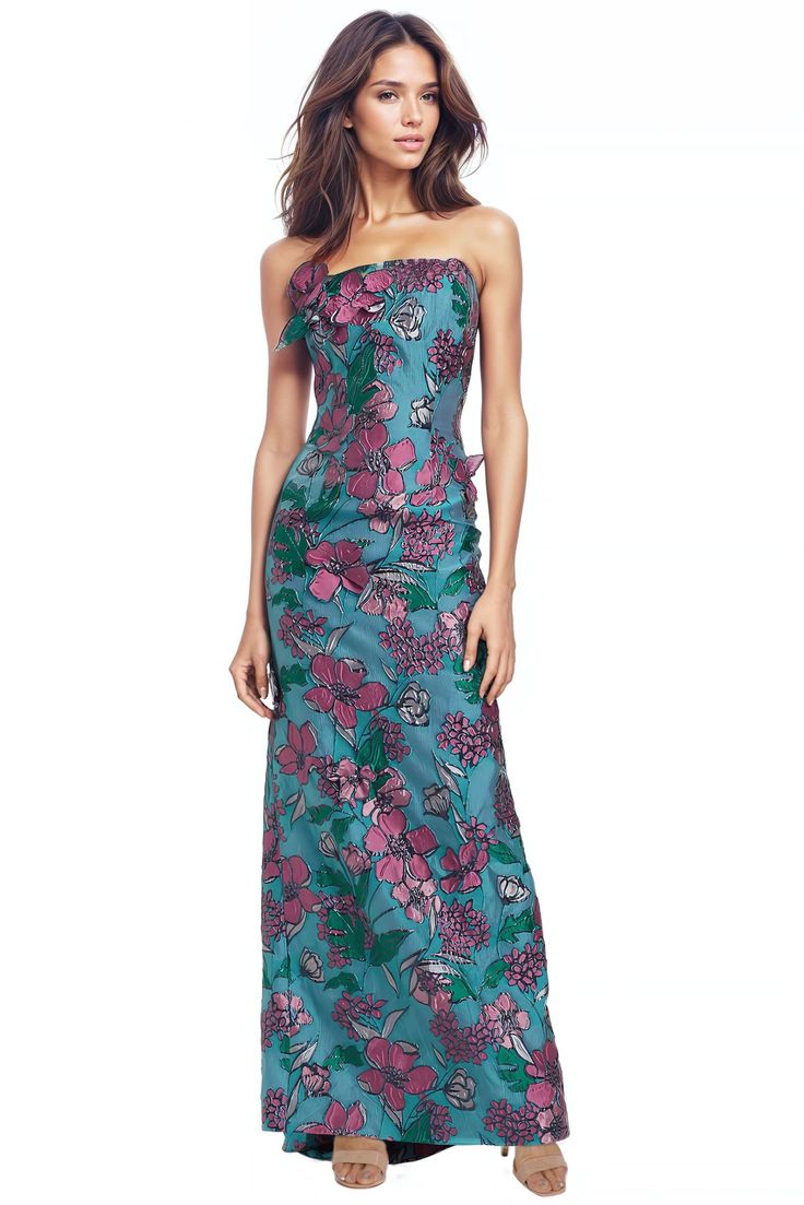 Lina Strapless Gown