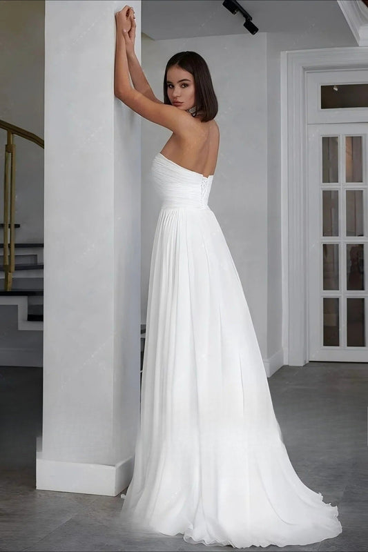 Strapless Ball Gown Prom Dress