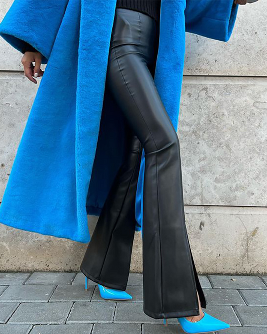 Sexy Tight PU Leather Pants