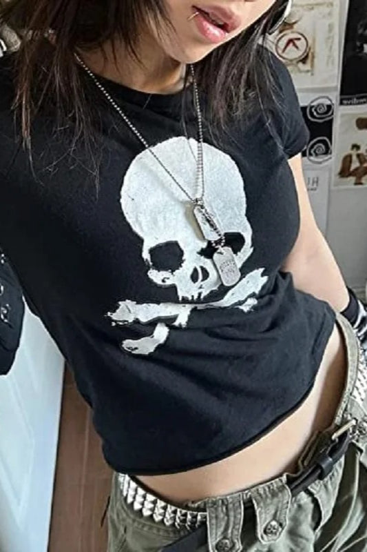 Vintage Grunge Skull T-Shirt