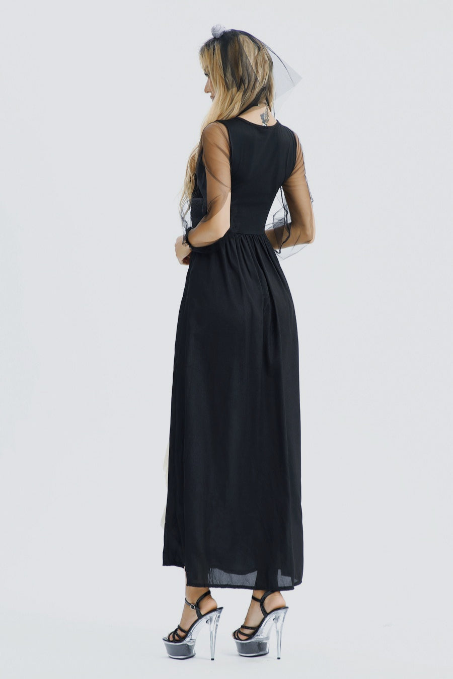 HalloweenGothic Devil Bride Dress