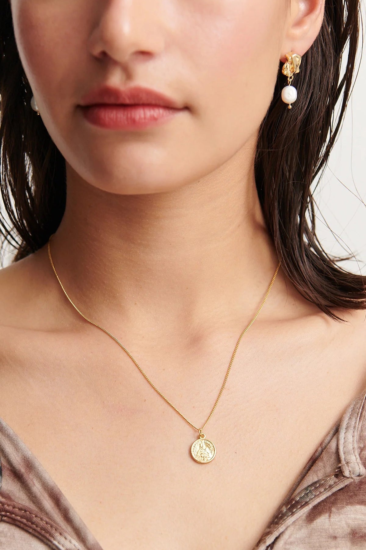 Pendientes de perla Mina